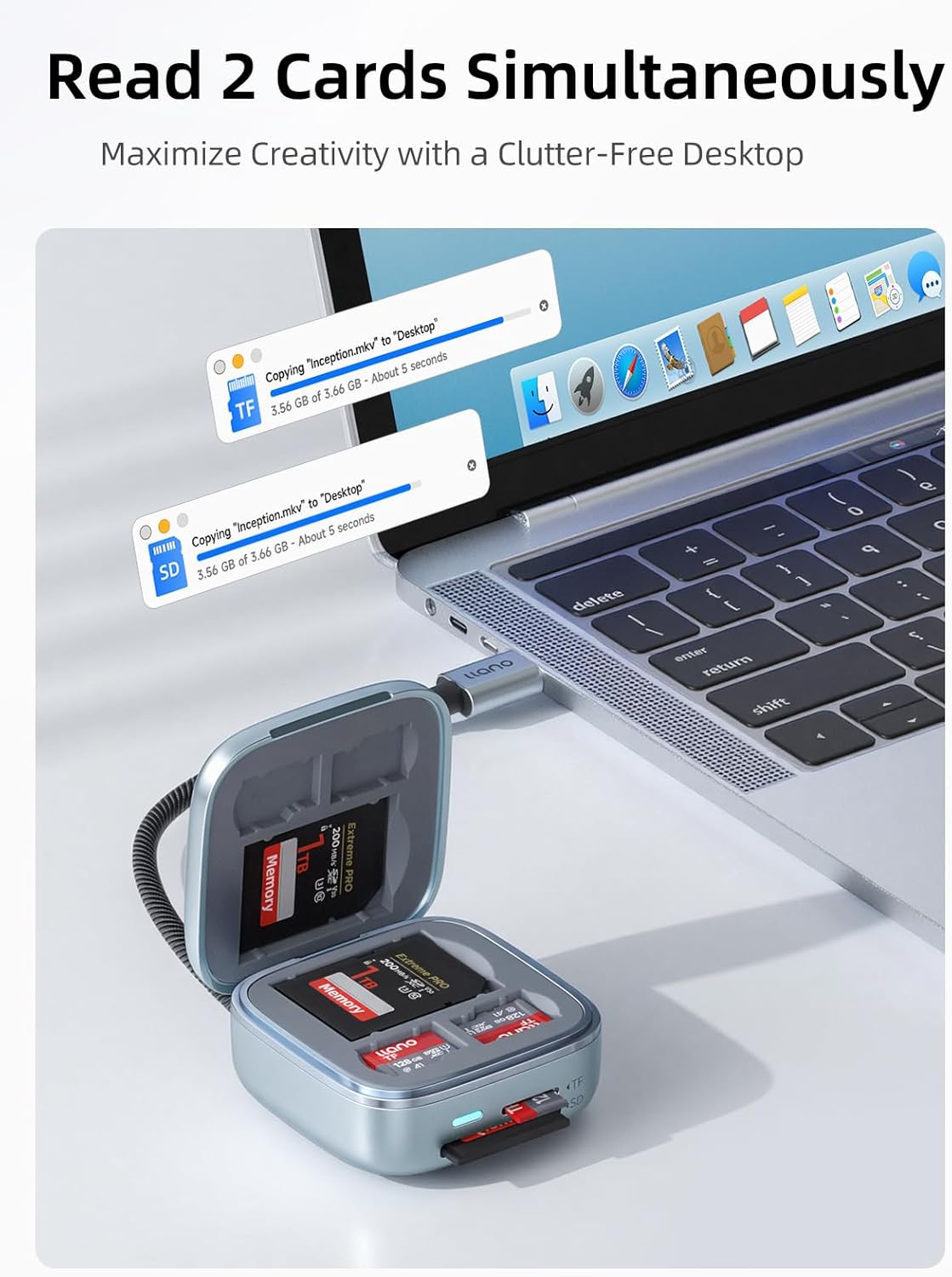 DataVault Pro - Portable Multifunctional Card Reader – image 8