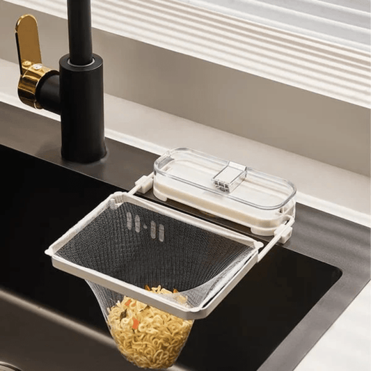 ScrapTrap – Kitchen Sink Waste Collector – White
