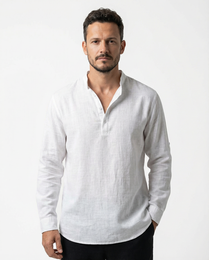 Anderson | Cozy Casual Shirt – White / S