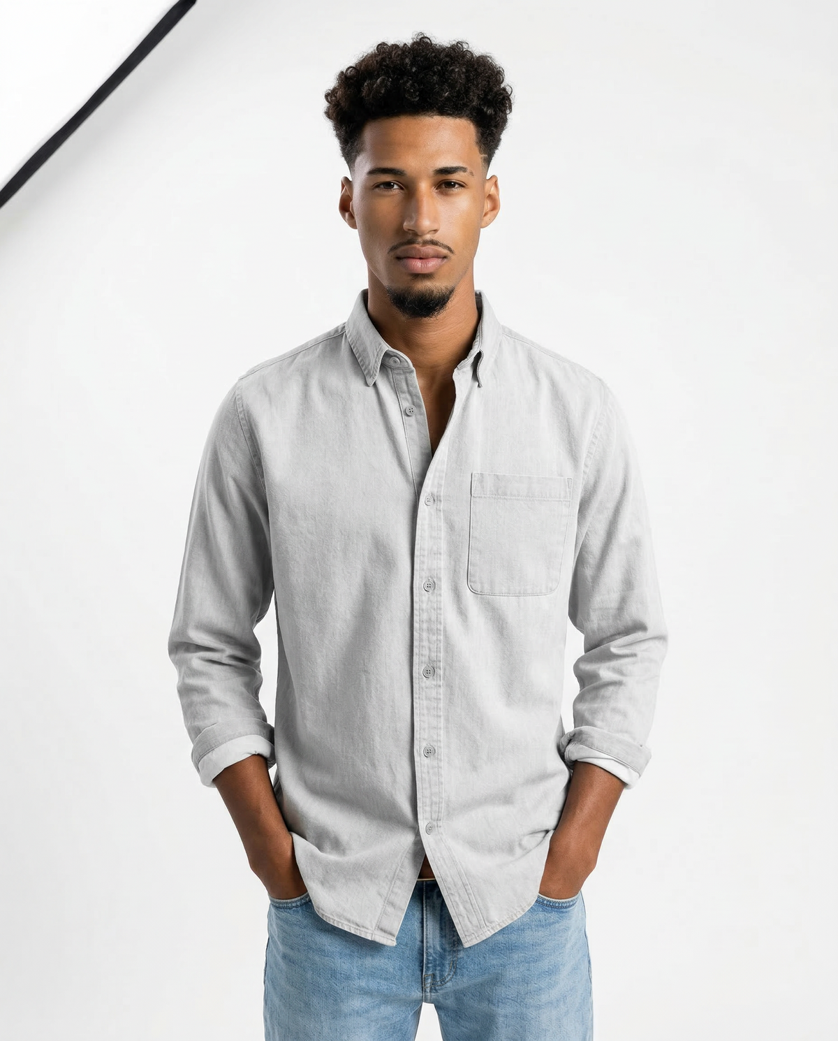 Alfred | Premium Comfort Shirt – White / S