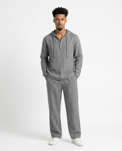 Solano™ - Linen Comfort Set – Grey / S