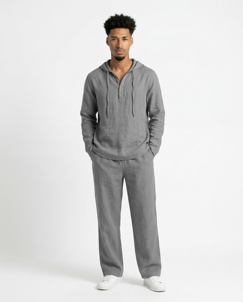Solano™ - Linen Comfort Set – Grey / S