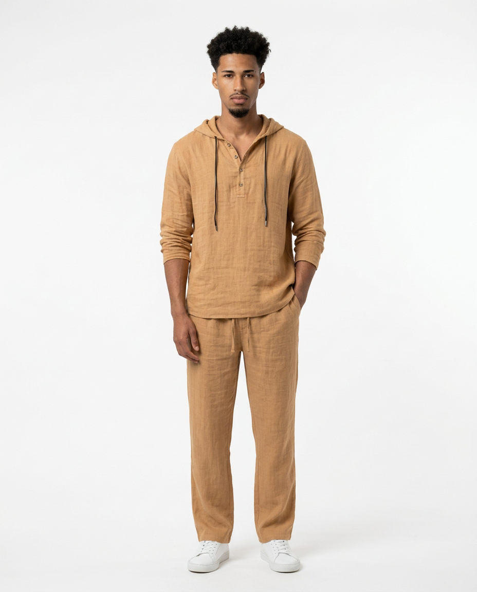 Solano™ - Linen Comfort Set – Beige / S
