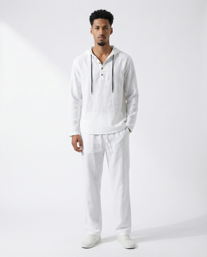Solano™ - Linen Comfort Set – White / S