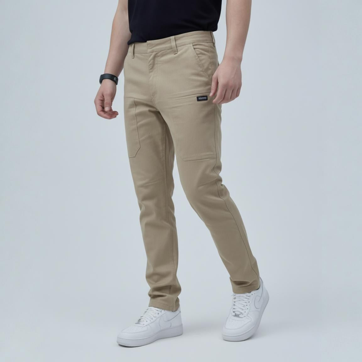 Stretch Cargo Pants Rawik – Beige / S