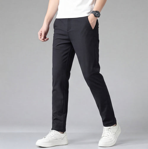 MotionFlex™ – Comfort Stretch Pants for Men – Black / S