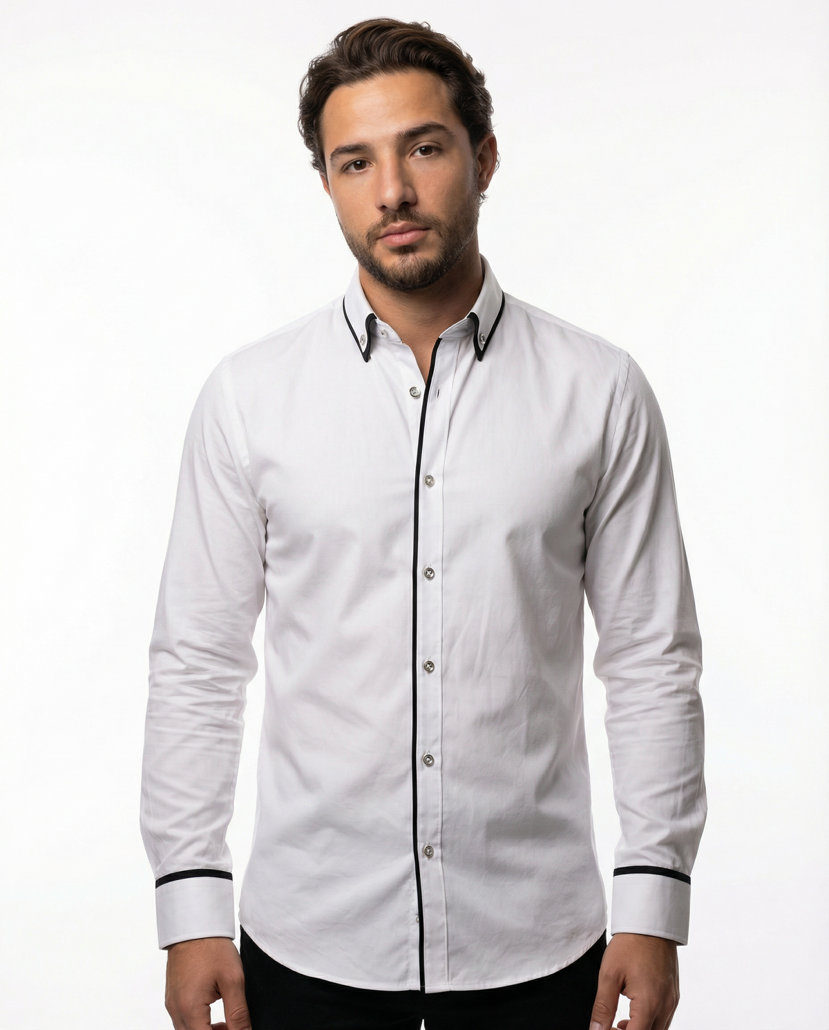 Alvero™ – Classic Cotton Shirt – White / S