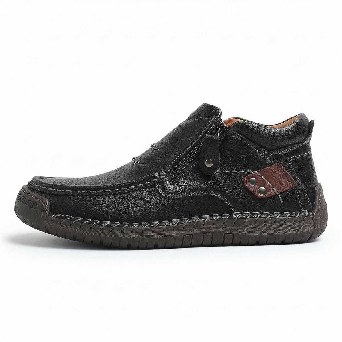 Barton™ – Handcrafted Leather Shoes with Comfort and Character – Black / EU 39 / UK 6 / US 7.5