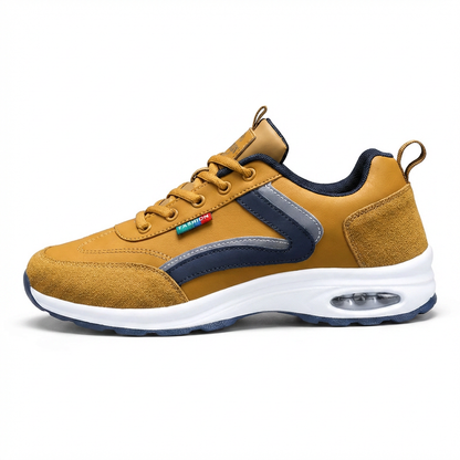 AirFlex — Lace-Up Sneaker with Cushion Technology – Yellow / 38