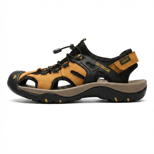 AirTrek — Hybrid Sport Sandals with Toe Protection – Yellow / 38