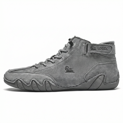 Waterproof winter orthopedic shoes – Gray / 36