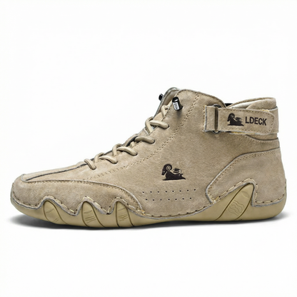 Waterproof winter orthopedic shoes – Beige / 36