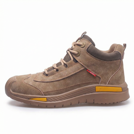 The most comfortable safety shoes in the world – Brown / 38