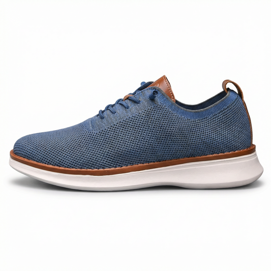 Braxen™ – Lightweight Breathable Knit Sneakers – Blue / 6