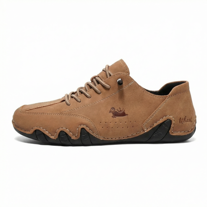 Wiecel™ • Ultra-Comfortable Leather Barefoot Shoes – Brown / 35