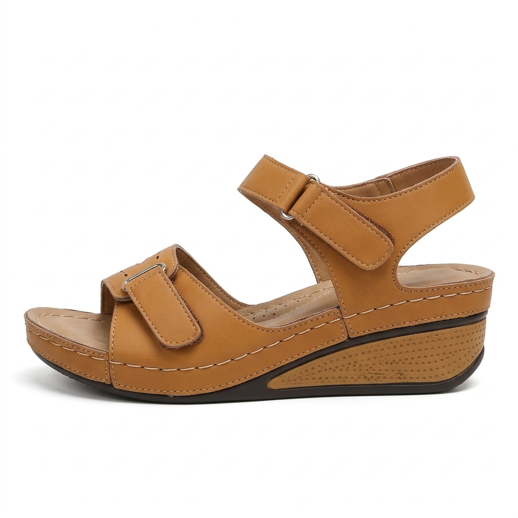 Alfreda Orthopedic Sandals – Yellow / 35