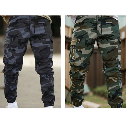 StrikeForce – Heavy-Duty Multi-Utility Tactical Pants – Gray+Army Green (Free shipping) / S