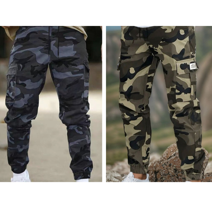 StrikeForce – Heavy-Duty Multi-Utility Tactical Pants – Gray+Khaki (Free shipping) / S