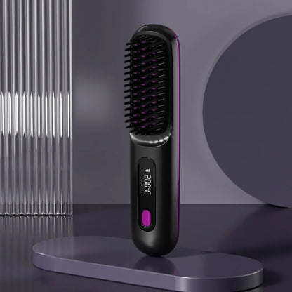 PureStraight Cordless Hair Straightener – Midnight Black