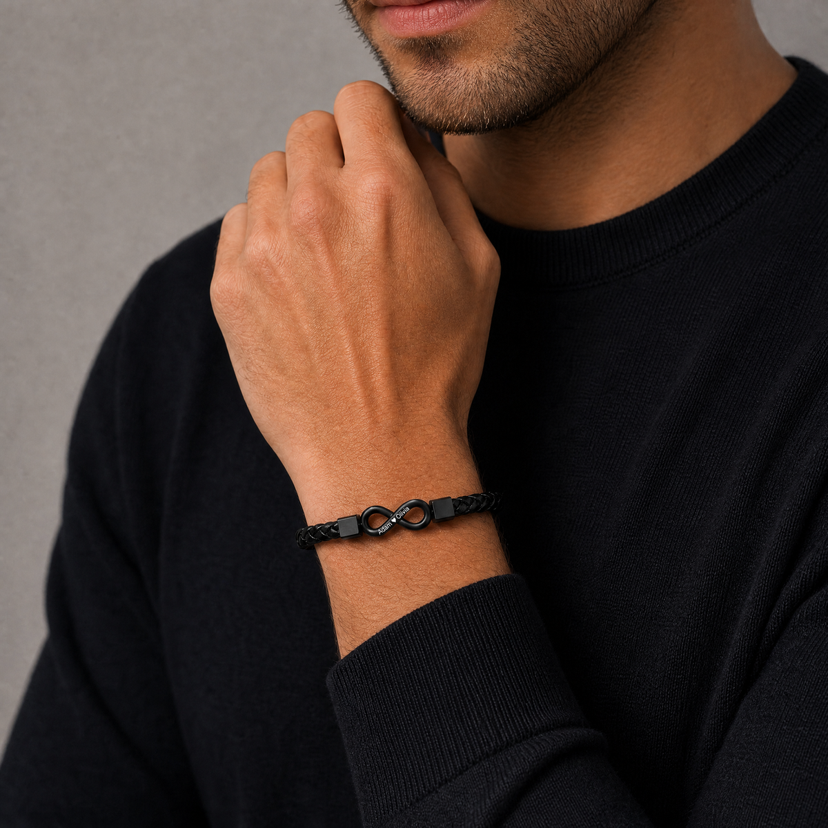 LoveBond – Personalized Couple Projection Bracelet – image 2