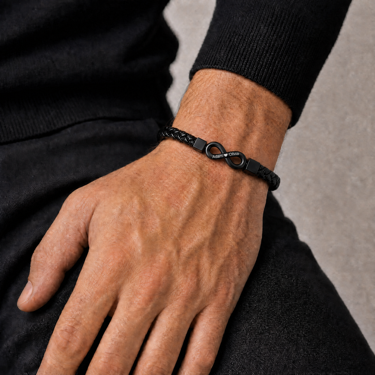 LoveBond – Personalized Couple Projection Bracelet – image 4