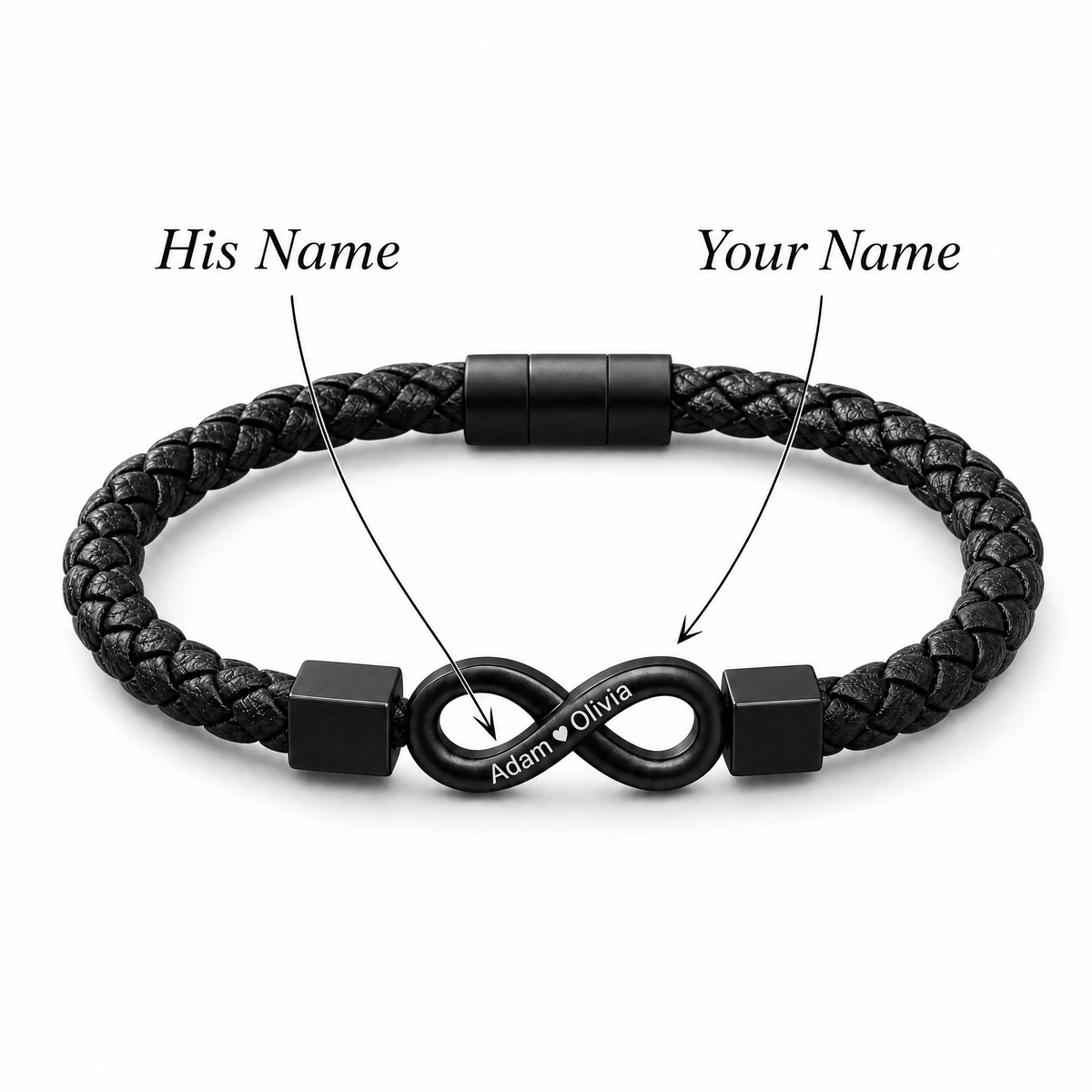 LoveBond – Personalized Couple Projection Bracelet – image 3
