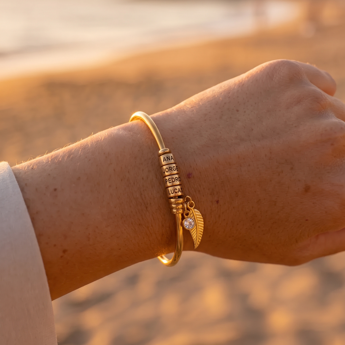 Customizable Family Guardian Bracelet with Names - Engrave Your Family's Name – image 6