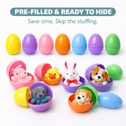 BunnyBuddy – Plush Animals Pre-Filled Easter Eggs – image 2