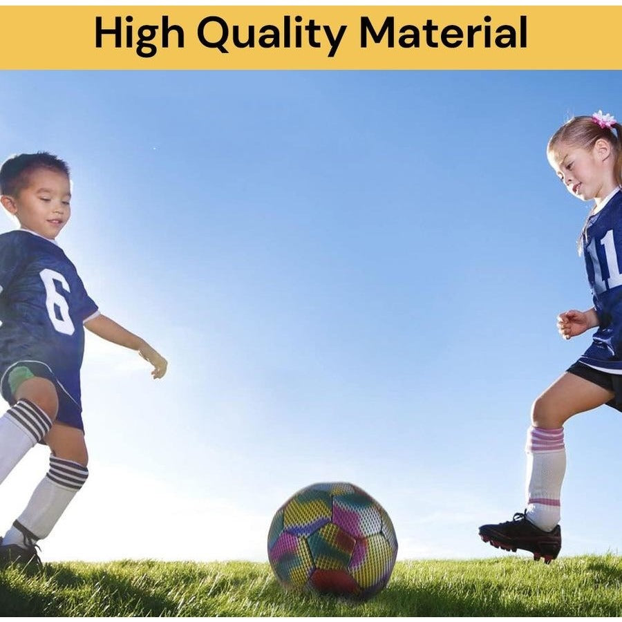 NeoGlow Ball – Reflective Training Soccer Ball – image 2