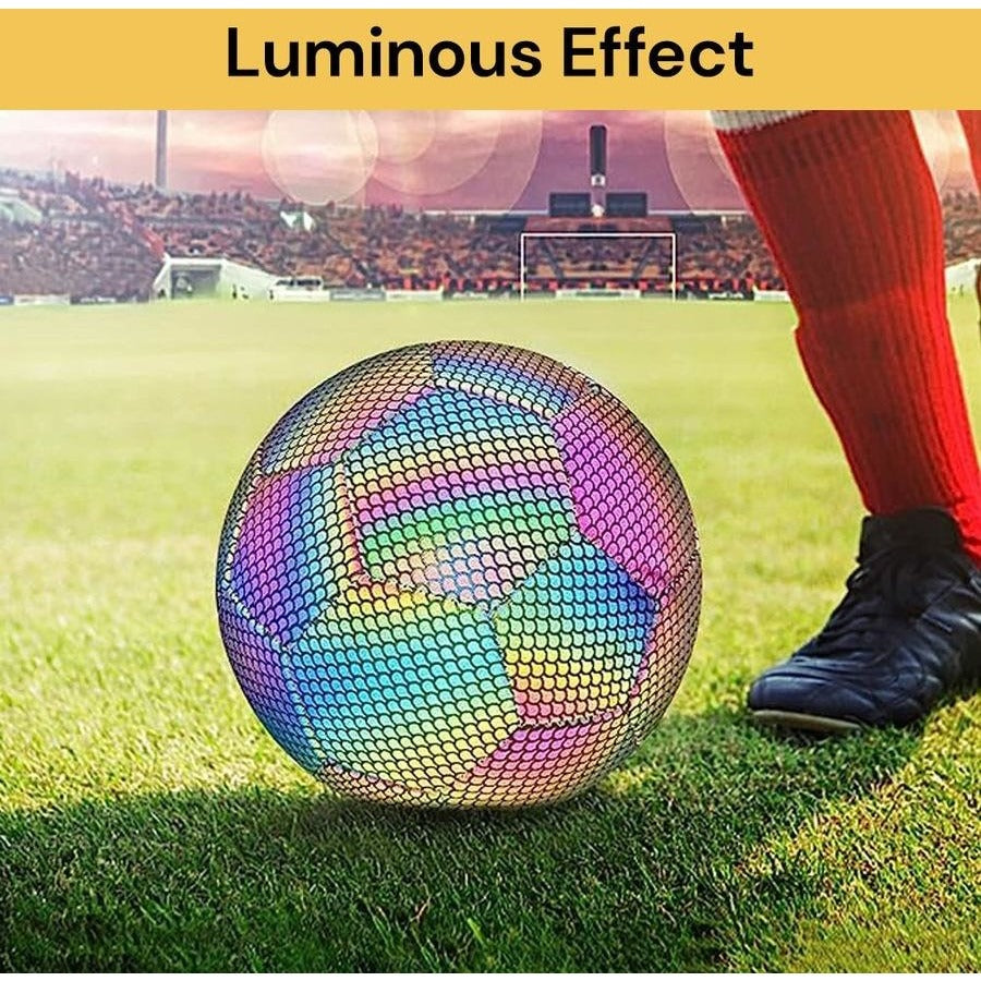 NeoGlow Ball – Reflective Training Soccer Ball – image 7