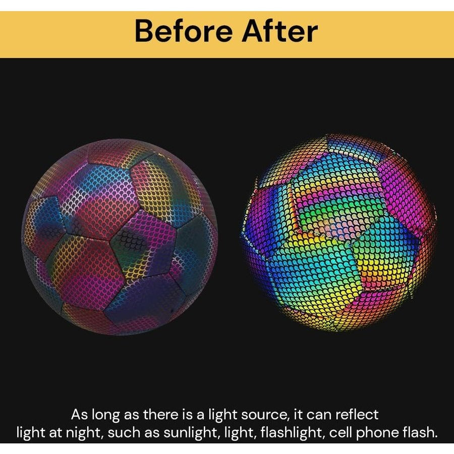 NeoGlow Ball – Reflective Training Soccer Ball – image 8