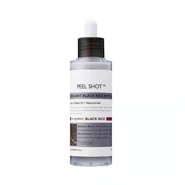 SkinAura – Mild Exfoliating Black Rice Ampoule Serum – Black rice exfoliating essence