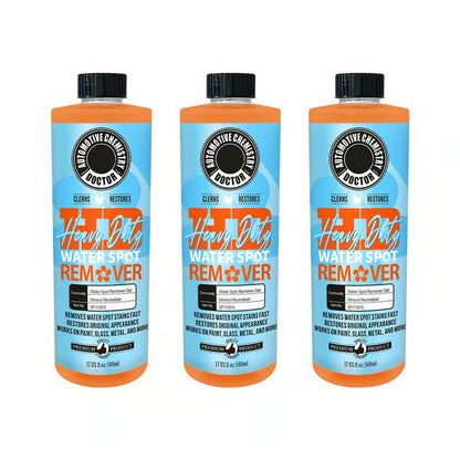 SpotZero Max – Heavy Duty Water Mark Remover – 3 Bottles