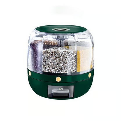 SealFresh – Grain Dispenser with Leakproof Lid – Green