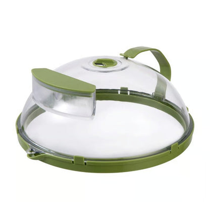 SafeHeat – Microwave Splash-Proof Food Cover – Water-Fill Drainage Version
