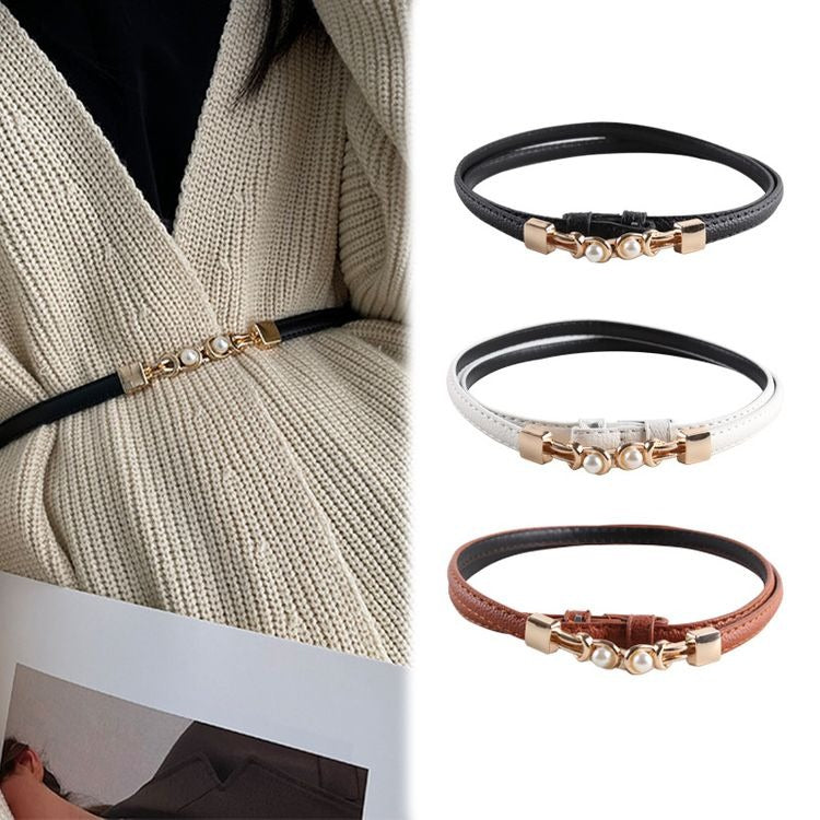 BellaWaist – Pearl Buckle Fashion Belt for Women – image 9