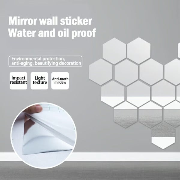 SafeReflect – Shatterproof Adhesive Mirror Sheets – image 2