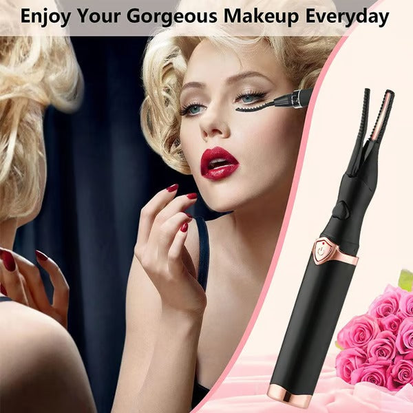 GlamCurl – Heated Eyelash Curler for Lift & Volume (1+1 FREE) – image 9