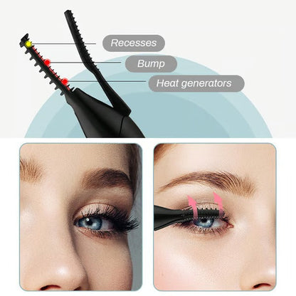 GlamCurl – Heated Eyelash Curler for Lift & Volume (1+1 FREE) – image 10