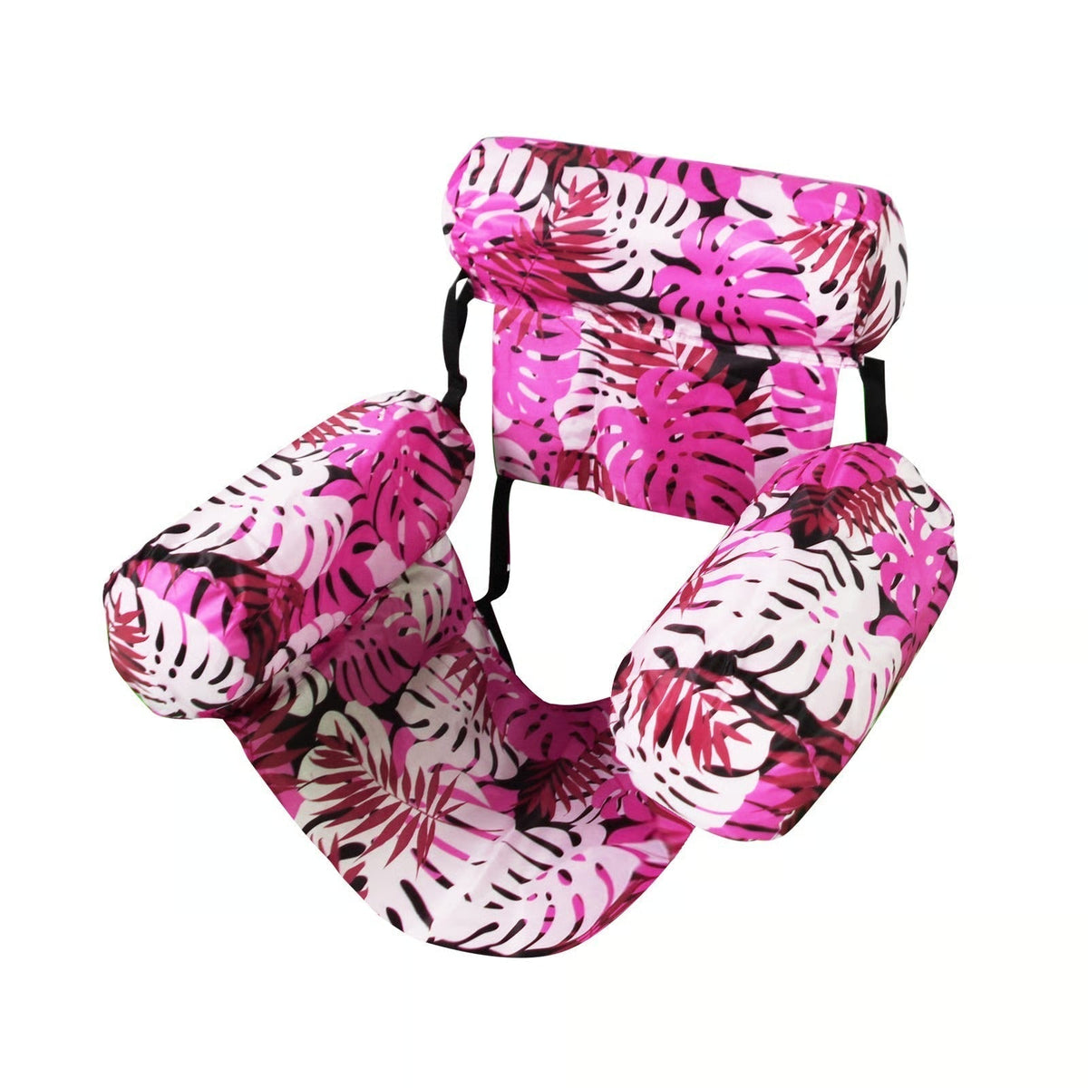 FloatEase – Comfortable Inflatable Pool Lounger Chairs – Pink