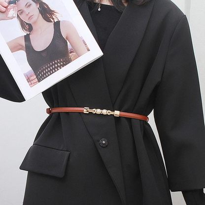BellaWaist – Pearl Buckle Fashion Belt for Women – image 10