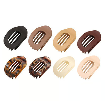 Trendelle – Chic Summer Duckbill Hair Clip – 8 Classic Color Hair Clip Set