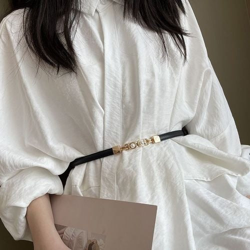 BellaWaist – Pearl Buckle Fashion Belt for Women – image 7