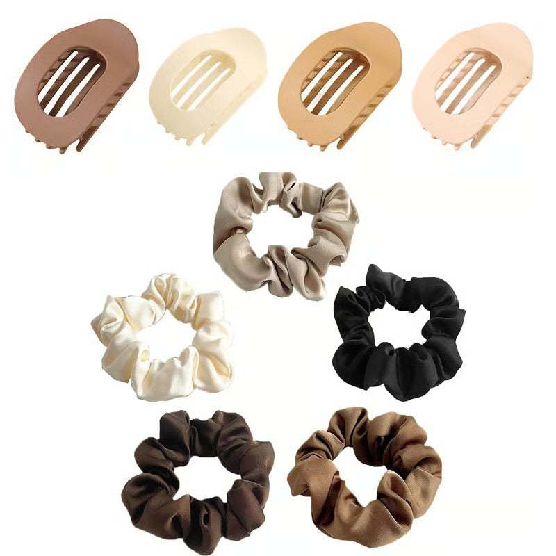 Trendelle – Chic Summer Duckbill Hair Clip – SetA+5pcs hair scrunchies