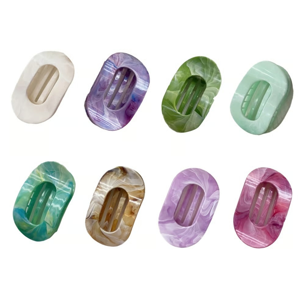 Trendelle – Chic Summer Duckbill Hair Clip – 8 new color hairpin set