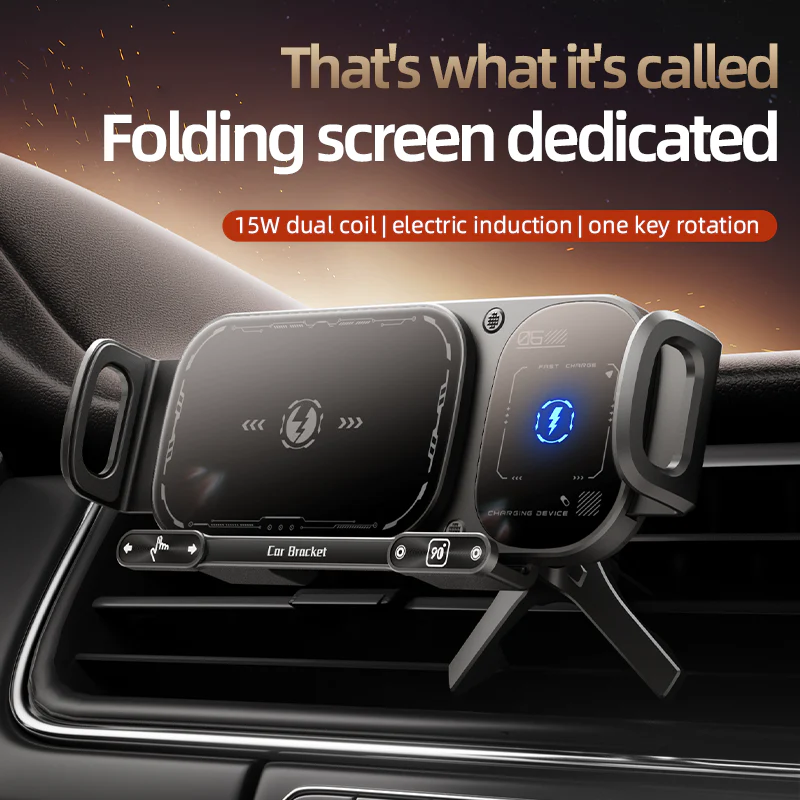 ChargeDrive – Wireless Charging Rotating Car Mount – image 7