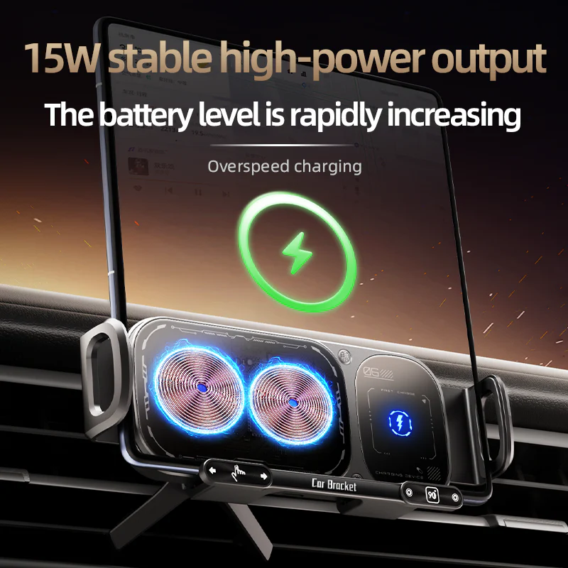 ChargeDrive – Wireless Charging Rotating Car Mount – image 6