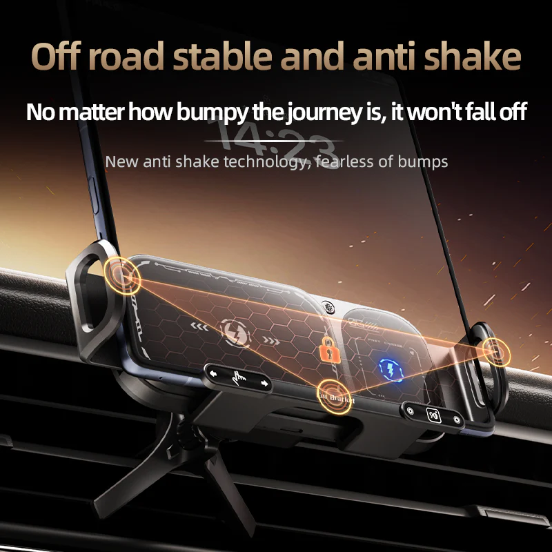 ChargeDrive – Wireless Charging Rotating Car Mount – image 9