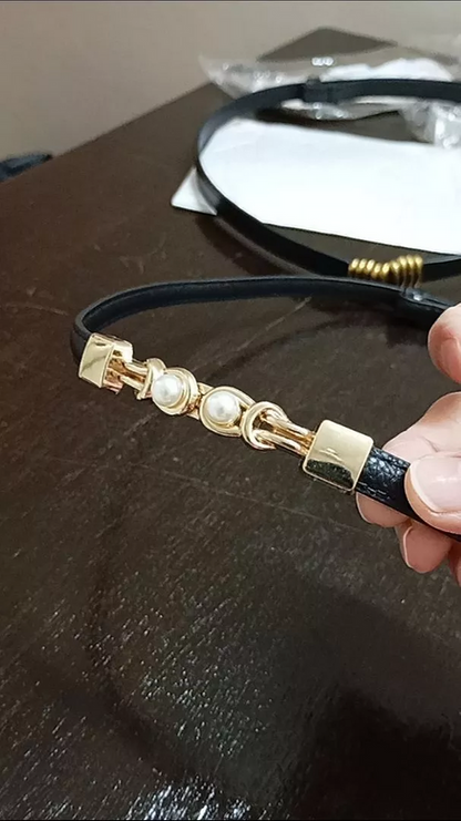 BellaWaist – Pearl Buckle Fashion Belt for Women – image 12