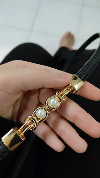 BellaWaist – Pearl Buckle Fashion Belt for Women – image 15